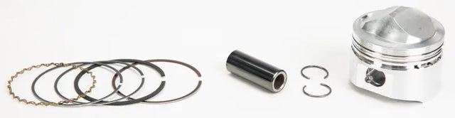 Piston kit with rings, pin, and clips for 4815M05800 piston for Kaw/Suz engines