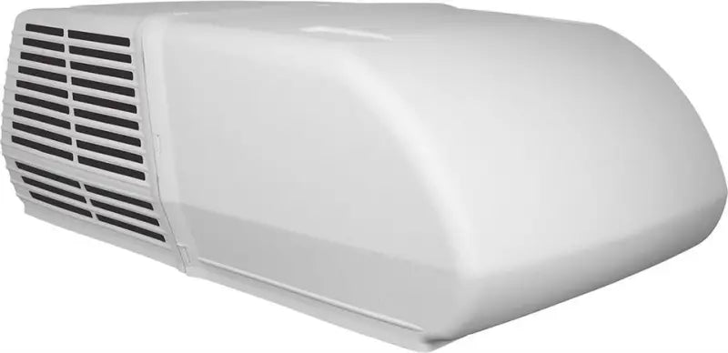 Coleman Air Mach 3 Plus 13,500 BTU marine air conditioner for boats and RVs, exterior view, sleek and compact design, ideal for marine and off-road use, Inside RV, Marine, RV Appliances RV Air Conditioner RV Refer, AVADA - Best Sellers, Marine Maintenance