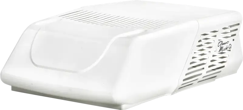 Coleman Air Mach 15 Plus 15,000 Btu A/C Polis sleek white air conditioner unit for optimal cooling.