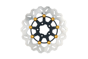 Gbrakes Wave Colored Brake Rotors Gbdu073 - Black Gold