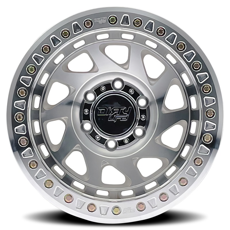 Dirty Life 9313-7973M38 9313-7973M38 Dirty Life 9313 Enigma Race 17x9 / 5x127 BP / -38mm Offset / 78.1mm Hub Machined Wheel
