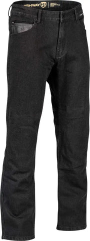 HIGHWAY 21 489-12238T Stronghold Jeans Black Sz 38 Tall
