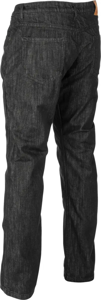 489-13634T Blockhouse Jeans Black Sz 34 Tall 