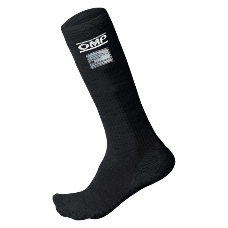 OMP IE0-0766-A01-071-L OMP One Socks My2021 Black - Size L (Fia 8856-2018)