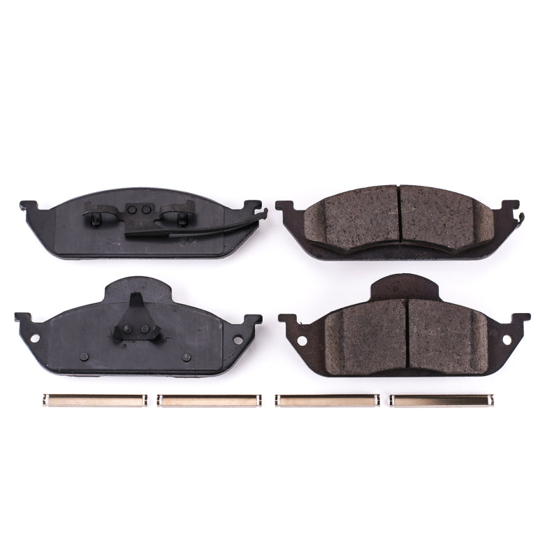 PowerStop 17-760 Power Stop 98-03 Mercedes-Benz ML320 Front Z17 Evolution Ceramic Brake Pads w/Hardware
