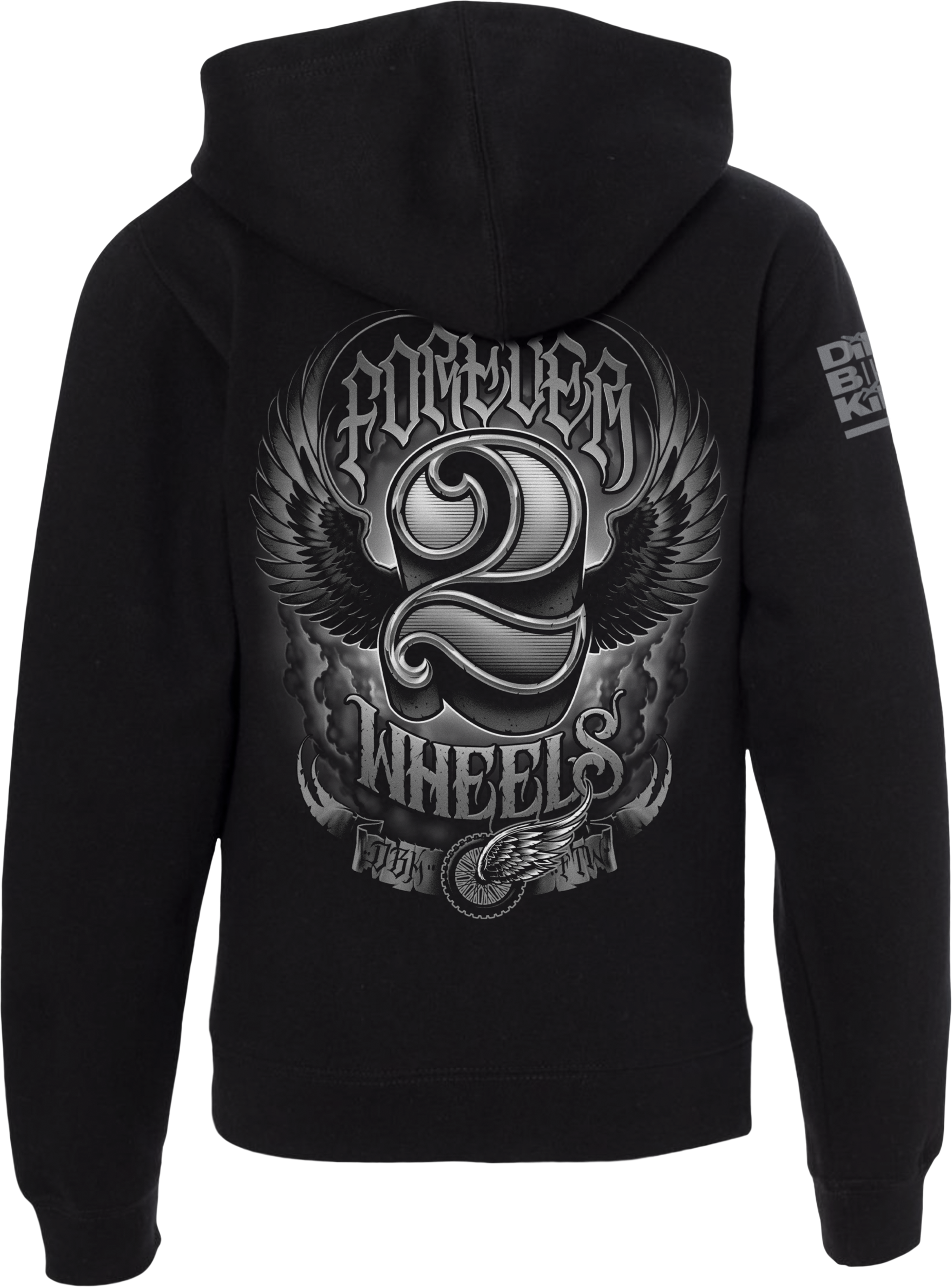 DBK Youth TWO Wheels Hoodie (2026)