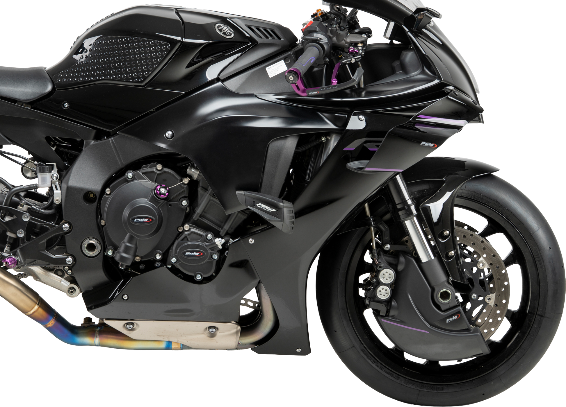 Puig Brake Cooler 21453J - Matte Black