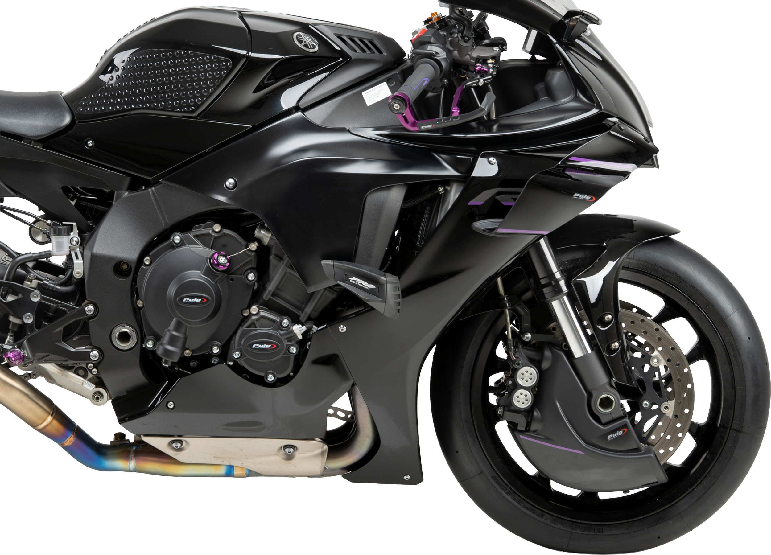 Puig Brake Cooler 21453J - Matte Black