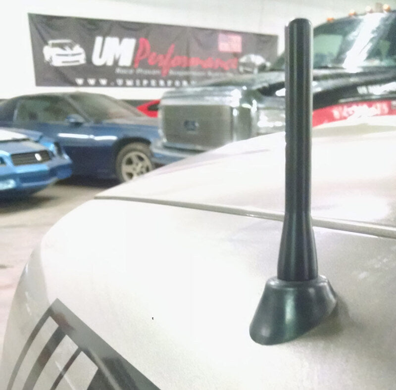 UMI Performance 2996 UMI Performance 82-02 Chevrolet Camaro Short Antenna Aluminum Black - 2996