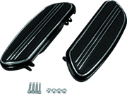 Bikers Choice 86-20 Touring 86-17 FLST 12-16 FLD Black Floorboard Kit Replaces H-D 50631-04 Pr - RV and Auto Parts