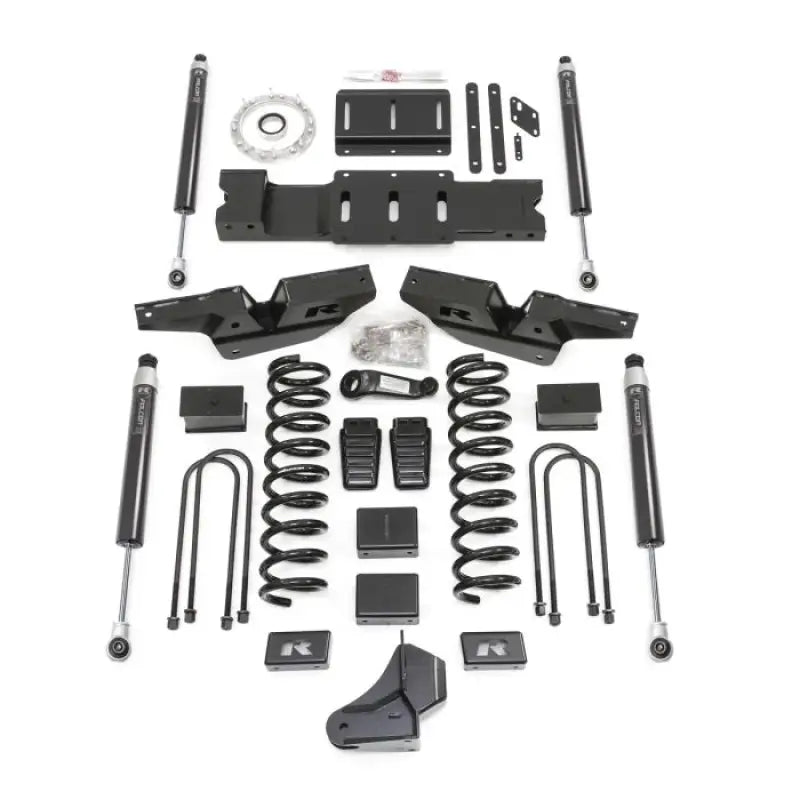 Black truck suspension lift kit for 49-19430 Readylift coil lift kit front and rear