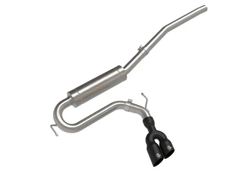 aFe 49-33144-B aFe Rebel Series 2.5in 409 SS Cat-Back Exhaust w/ Black Tip 2022 Ford Maverick
