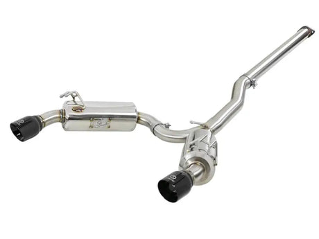 Stainless steel dual exhaust system for 49-36701-b AFE Cat-Back Exhaust sys