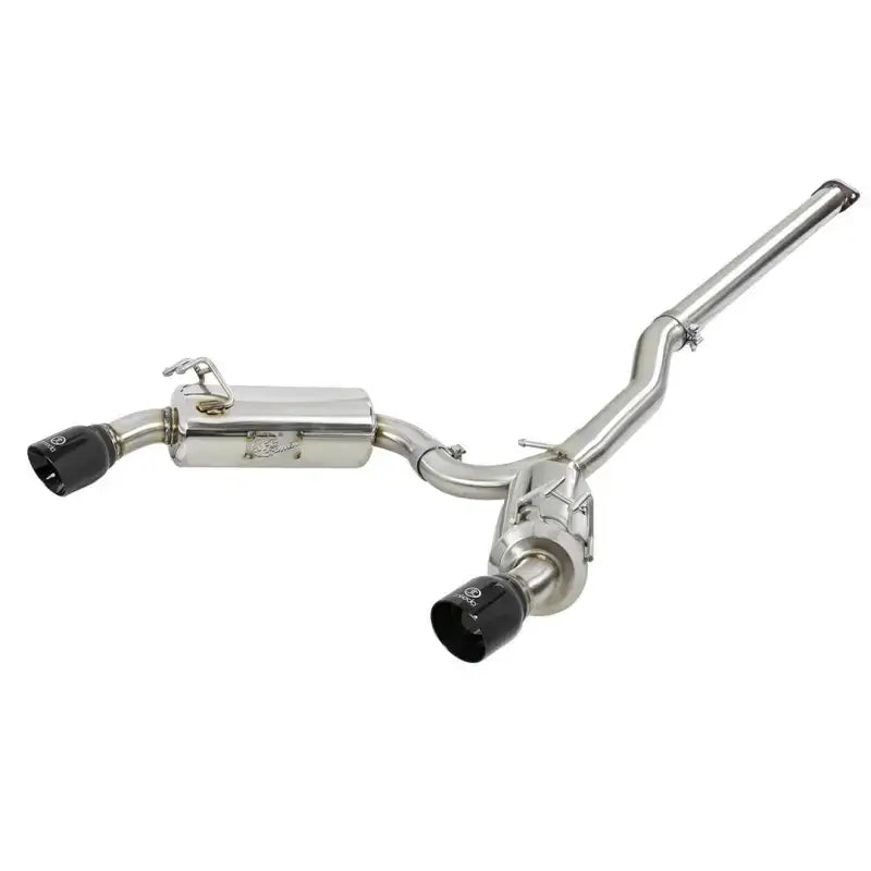 Stainless steel dual exhaust system for 49-36701-b AFE Cat-Back Exhaust sys