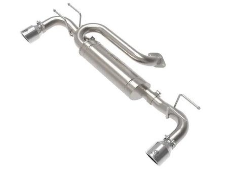 aFe 49-37023-P aFe 19-22 Mazda 3 L4 2.5L Takeda 3in to 2-1/2in 304 Stainless Steel Axle-Back Exhaust w/Polished Tip