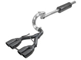 Black and silver 49-38071-B AFE Cat-Back Exhaust System for improved vehicle performance