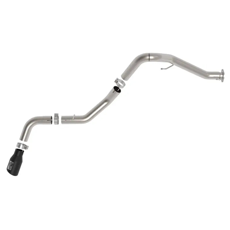 aFe 49-38093-B 49-38093-B aFe 2021+ Jeep Gladiator V6-3.0L (td) Vulcan Series 3in 304 SS DPF-Back Exhaust System - Black Tip