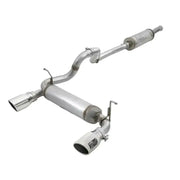 Stainless steel exhaust system from AFE Rebel Series for the 49-48066-P AFE Rebel