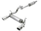 Stainless steel exhaust system from AFE Rebel Series for the 49-48066-P AFE Rebel