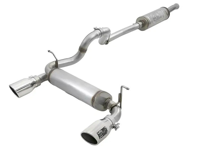 Stainless steel exhaust system from AFE Rebel Series for the 49-48066-P AFE Rebel