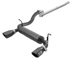 Automotive exhaust system from AFE Rebel Series 2.5In 409 Stainless St for better performance