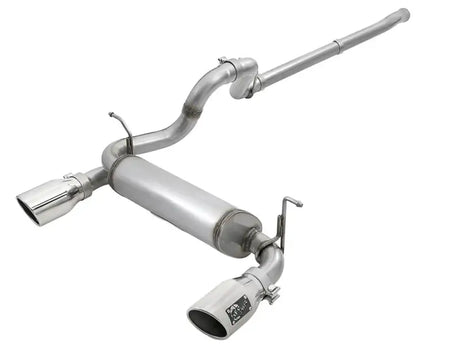 49-48076-P AFE Rebel Series 2.5In 409 Stainless St - Exhaust System Kit