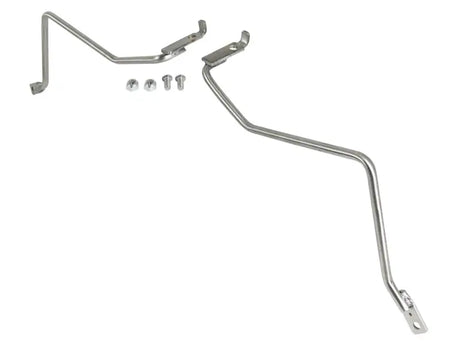 Stainless steel fuel line set with mounting hardware for AFE Mach Force-Xp system