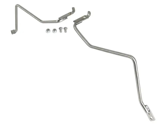 Stainless steel fuel line set with mounting hardware for AFE Mach Force-Xp system
