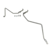 Stainless steel fuel line set with mounting hardware for AFE Mach Force-Xp system