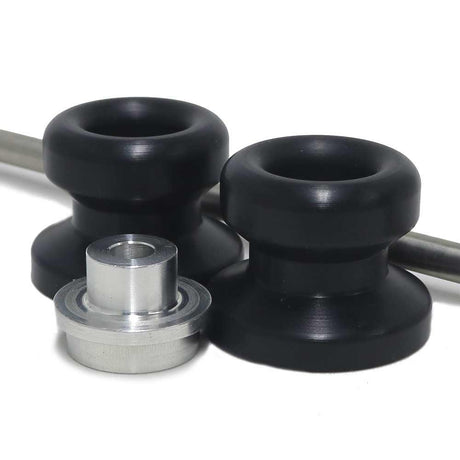 702-6429 Shogun Front Axle Sliders Black - RV and Auto Parts