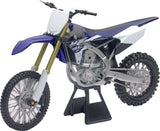 49643 NEW-RAY Replica 1:6 Race Bike 17 Yamaha Yz450f Blue