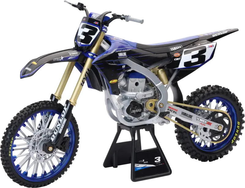 NEW-RAY 1:6 Yamaha Factory Team Yz450f Eli Tomac #3 W/#1 Sx/Mx
