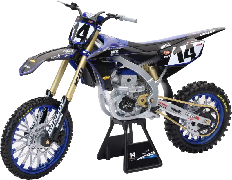 NEW-RAY 1:6 Scale Yamaha Factory Team Yz450 Dylan Ferandis #14