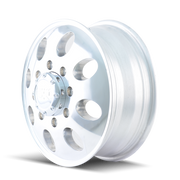 ION Wheels 167-7681FP ION Type 167 17x6.5 / 8x165.1 BP / 125.3mm Offset / 130.18mm Hub Polished Wheel