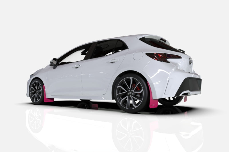 Rally Armor MF92-BCE22-PK/BLK MF92-BCE22-PK/BLK Rally Armor 2022 Subaru WRX Pink Mud Flap BCE Logo