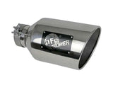aFe 49T40801-P15 aFe Power MACH Force-Xp 304 Stainless Steel Clamp-on Exhaust Tip - Polished