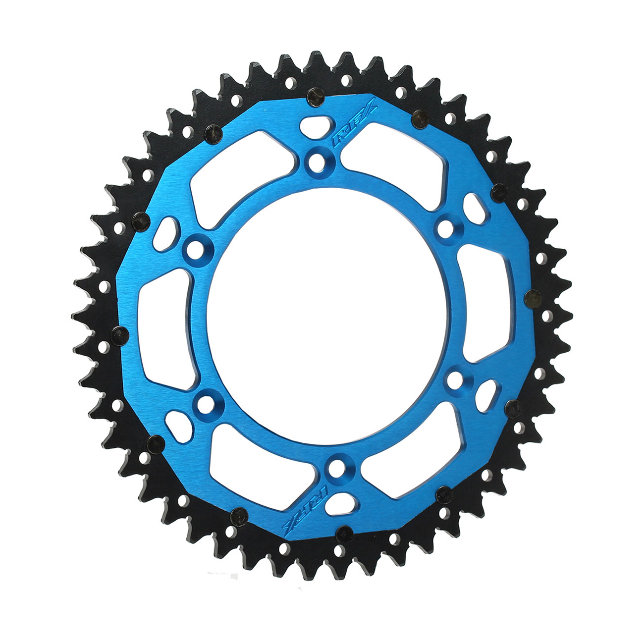 RFX Steel Hybrid Sprockets FXRS 50-50 Albu - Blue Rear Sprocket 50T Husq GAS