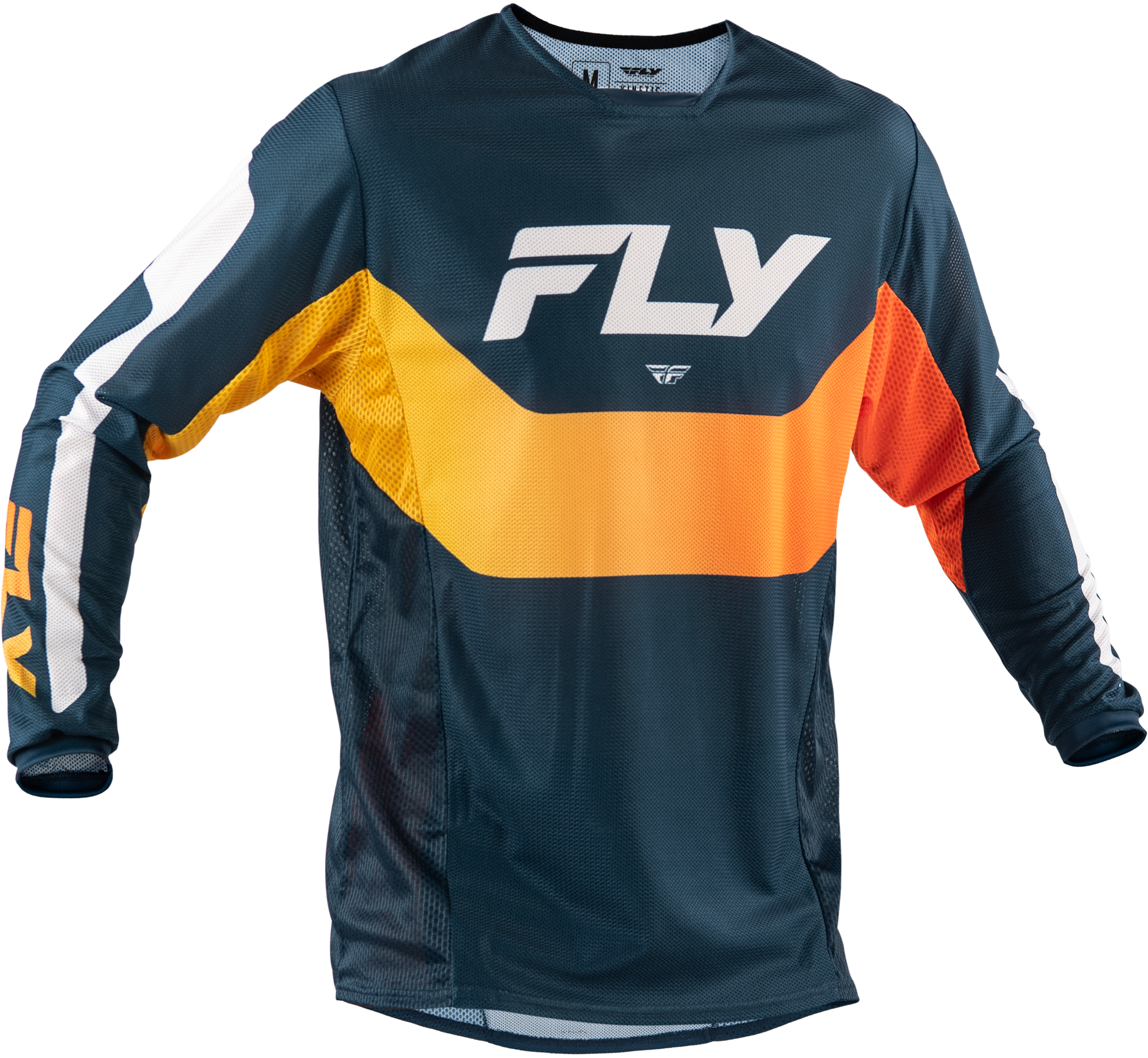 Kinetic Mesh Jersey Navy/Orange Xl