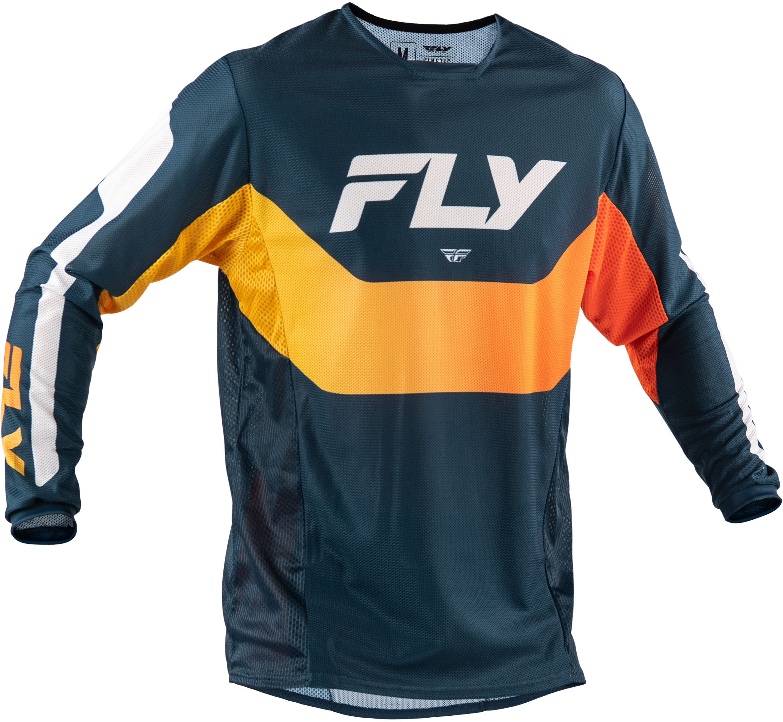Kinetic Mesh Jersey Navy/Orange Md