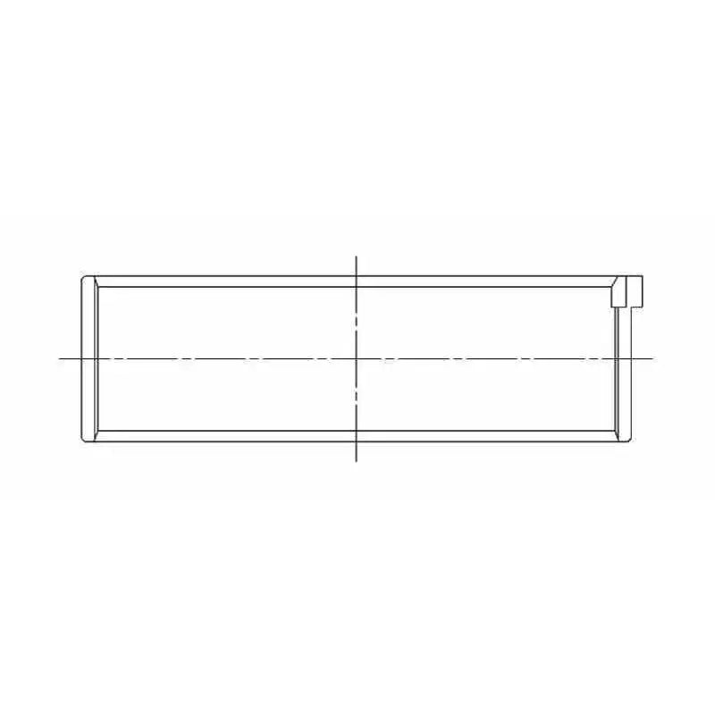 ACL 4B1972HC-STD 4B1972HC-STD ACL Acura/Honda K20A2/K24A Standard Size High Performance Rod Bearing Set - CT-1 Coated
