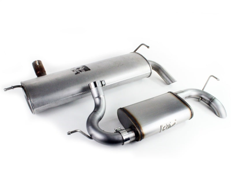 aFe 49-46219 aFe MACHForce XP 07-17 Jeep Wrangler V6-3.6/3.8L 409 SS 2.5in Axle-Back Exhaust