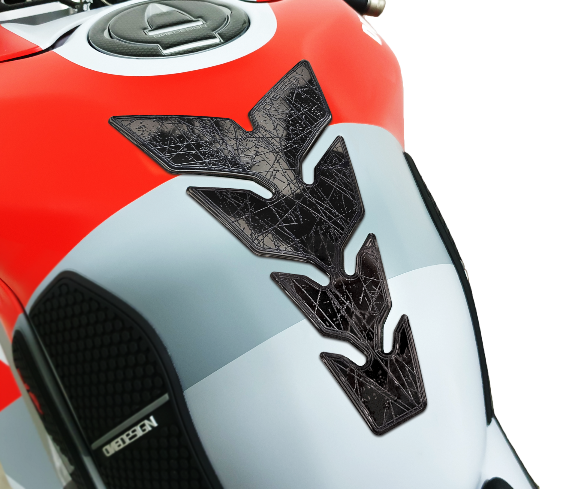 ONE Emblems Ultra-Thin Tank Pads Accessories XT3 - Black Ultra-Thin Pad Scratches