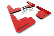 Rally Armor MF92-UR-RD/BLK-X Rally Armor 2022+ Subaru WRX Red UR Mud Flap Altered Font Black Logo