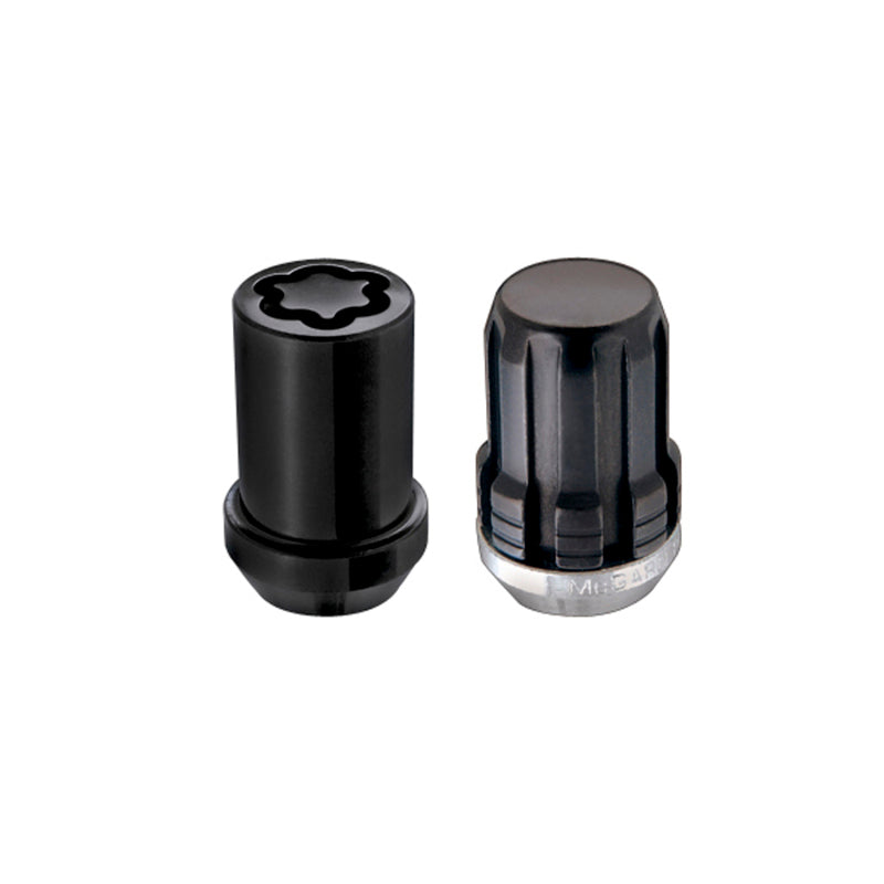 McGard 65457BK McGard SplineDrive Tuner 4 Lug Install Kit w/Locks & Tool (Cone) M12X1.5 / 13/16 Hex - Black - 65457BK