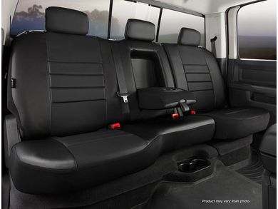 SL62-52 BLK/BLK FIA Sl Rear 40/60 Seat Cover Dodge Ram