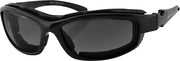 Bobster Road Hog II Sunglasses Eyewear BRH2001 - Black Lens Conv