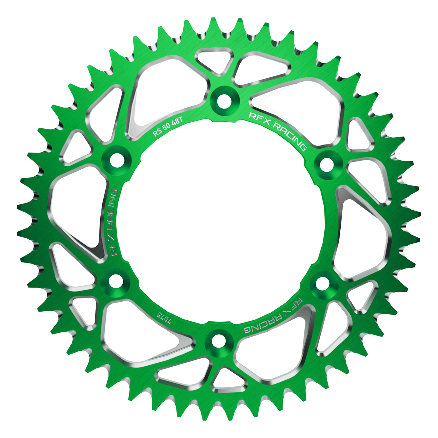 RFX Aluminum Rear Sprocket FXRS 26-44 99GN - Green 44T