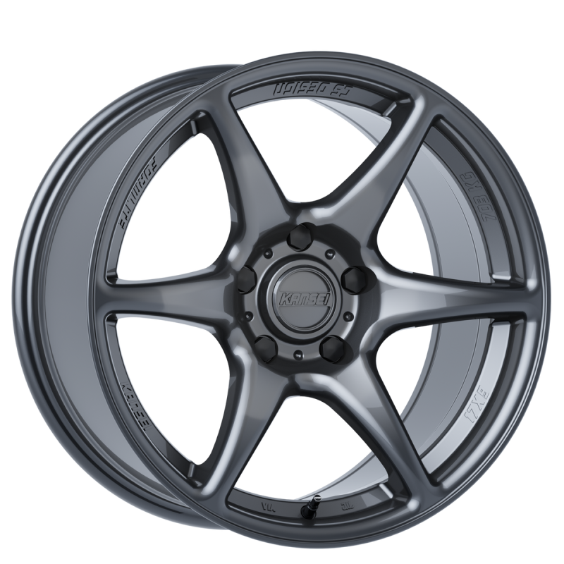 Kansei K11G-181512+12 Kansei K11G Tandem 18x10.5in / 5x114.3 BP / 12mm Offset / 73.1mm Bore - Gunmetal Wheel