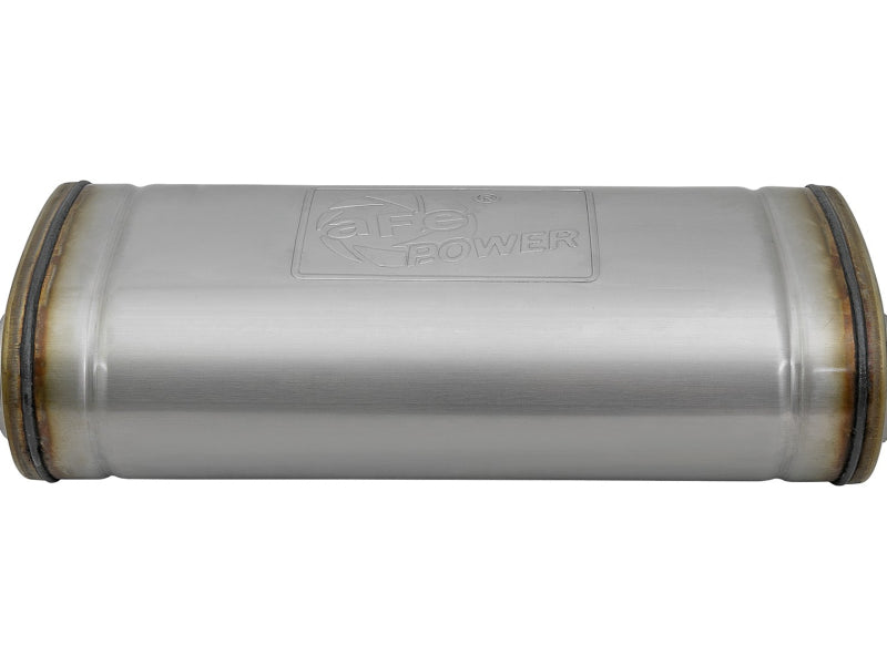 aFe 49-48086-P aFe Rebel Series 2.5in 409 SS Axle-Back Exhaust Polished 07-18 Jeep Wrangler (JK) V6-3.6L/3.8L