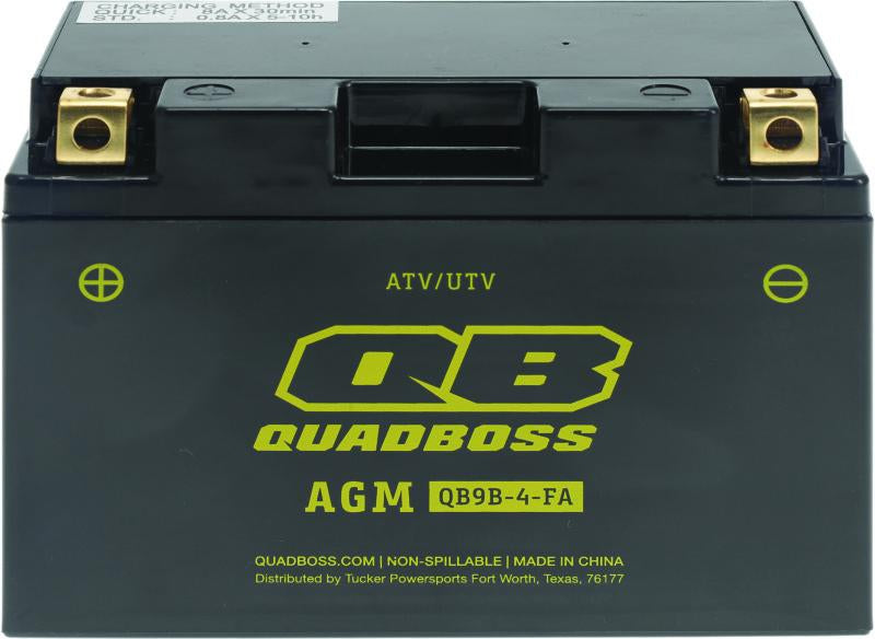 QuadBoss 401380 QuadBoss 06-20 Yamaha YFM700R Raptor Maintenance-Free AGM Battery - 401380